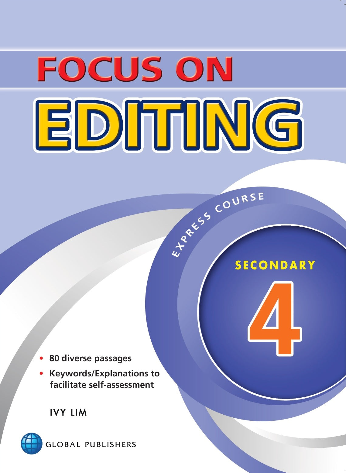Secondary 4 Focus On English Editing 3rd Edition – Popular Book Company ...