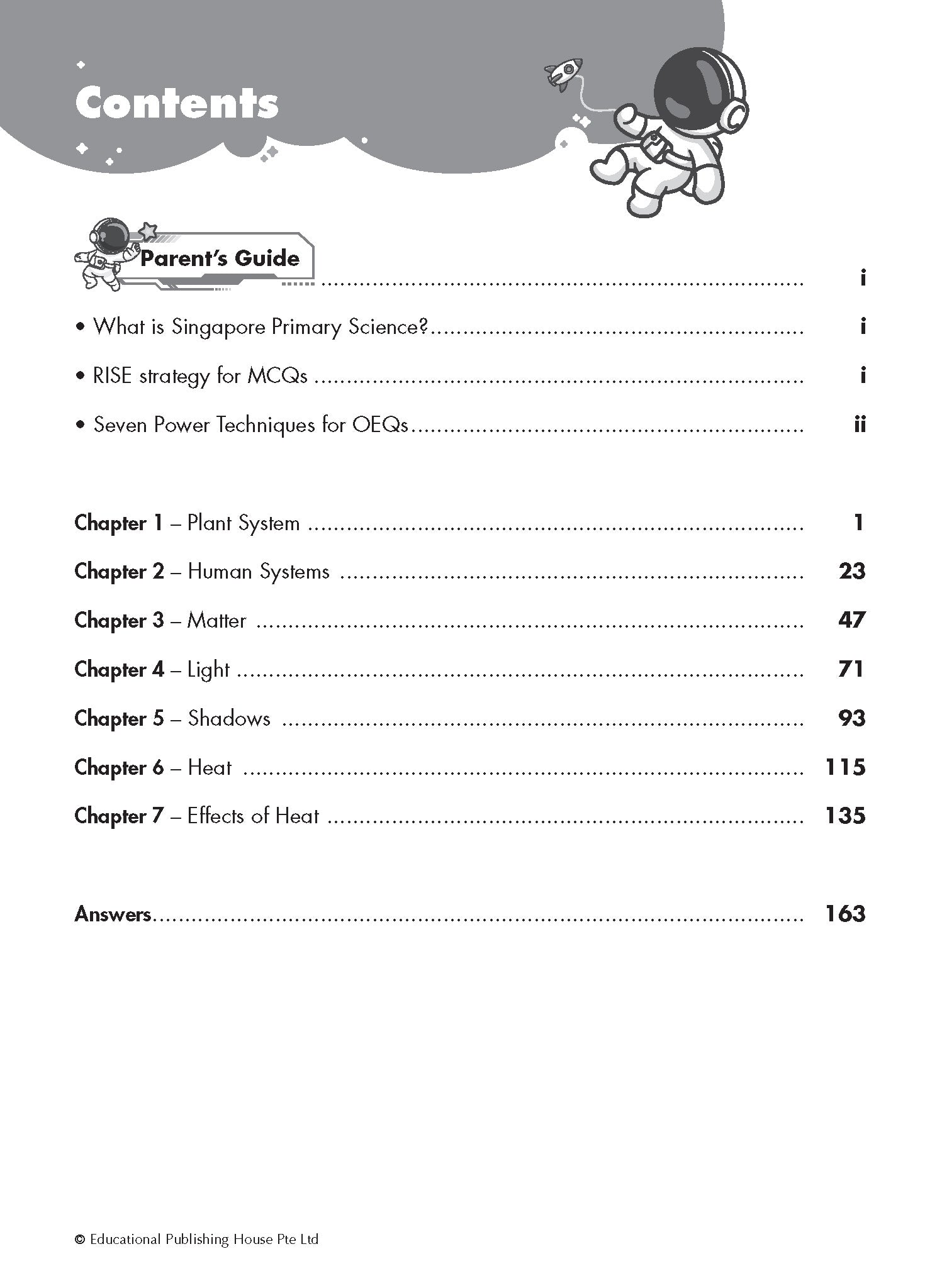 Primary 4 Rise To Excel In Science