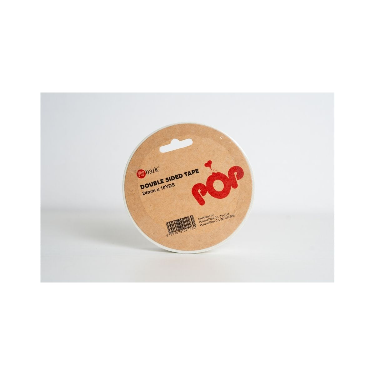 Pop Bazic Double-Sided Tape 24mm x 10 Yards