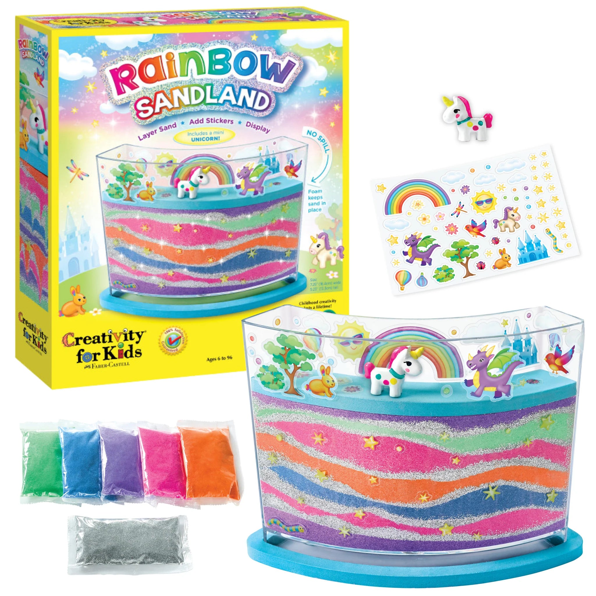 Faber-Castell Creativity For Kids, Rainbow Sandland-6214