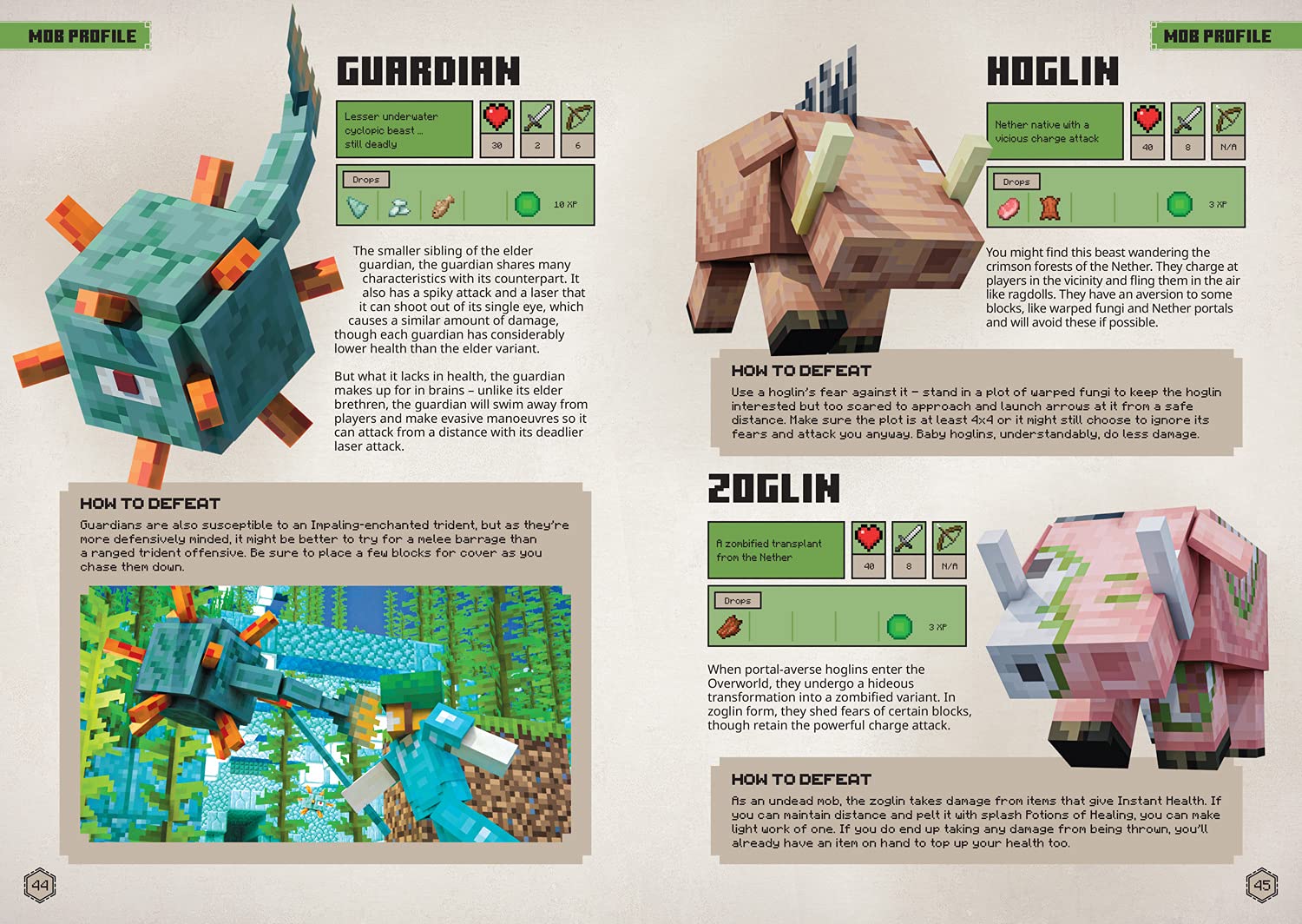 All New Official Minecraft Combat Handbook