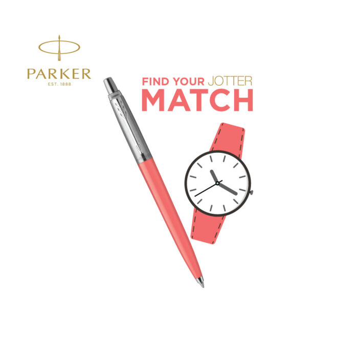 PARKER Jotter Originals Ballpoint Pen – Coral (2345C)