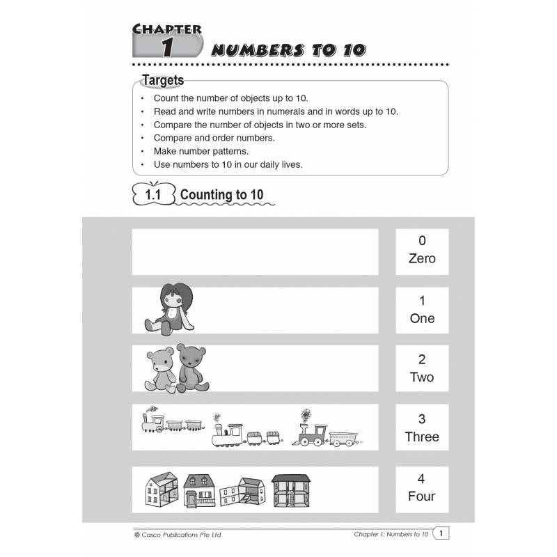 Primary Maths Tutor 1A - Revised Edition 2021