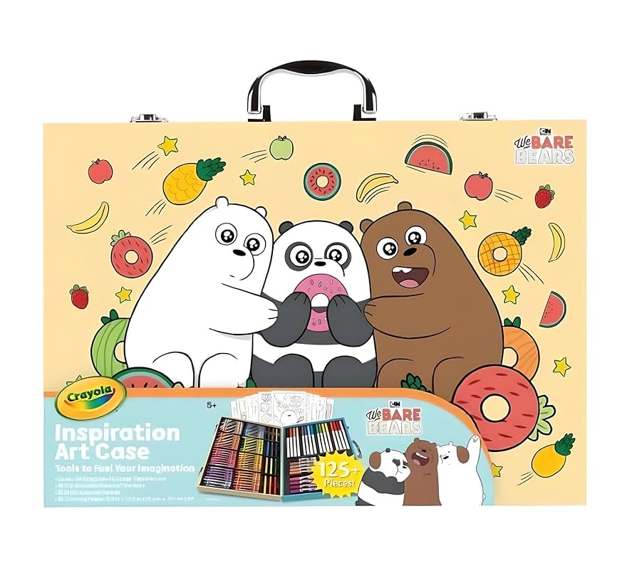 Crayola Art Case - We Bare Bear 042026