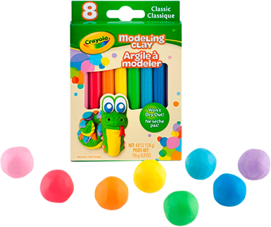 Crayola Modeling Clay 8'S 570312