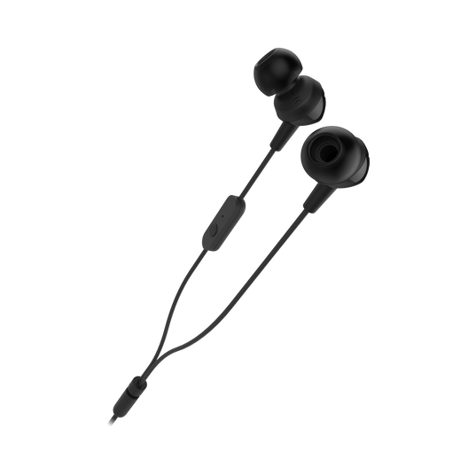 JBL C150SI In Ear Headphones With Mic - Black