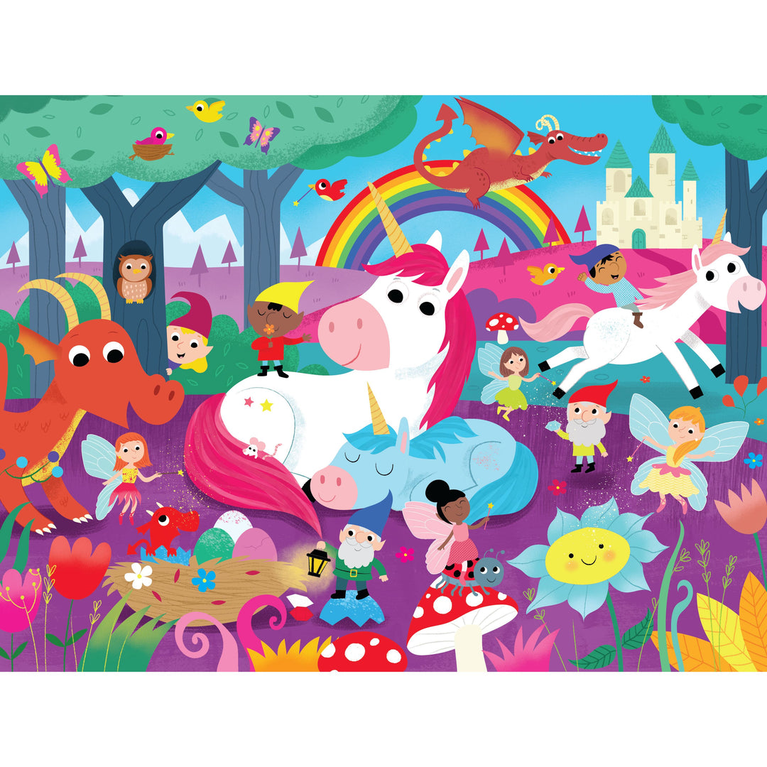 HINKLER JR JIGSAW CARRY AND PLAY PUZZLE ENCHANTED WORLD