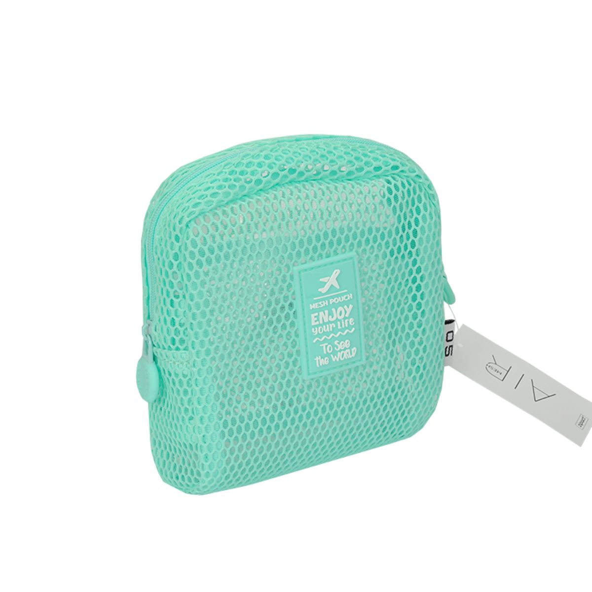  Mesh Square Pouch Mint V24605-MT