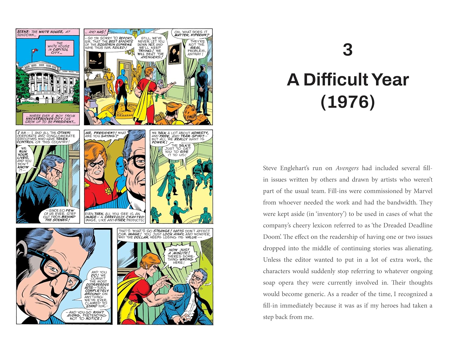 The Mighty Avengers vs. the 1970s (Marvel Age of Comics) (Paperback)