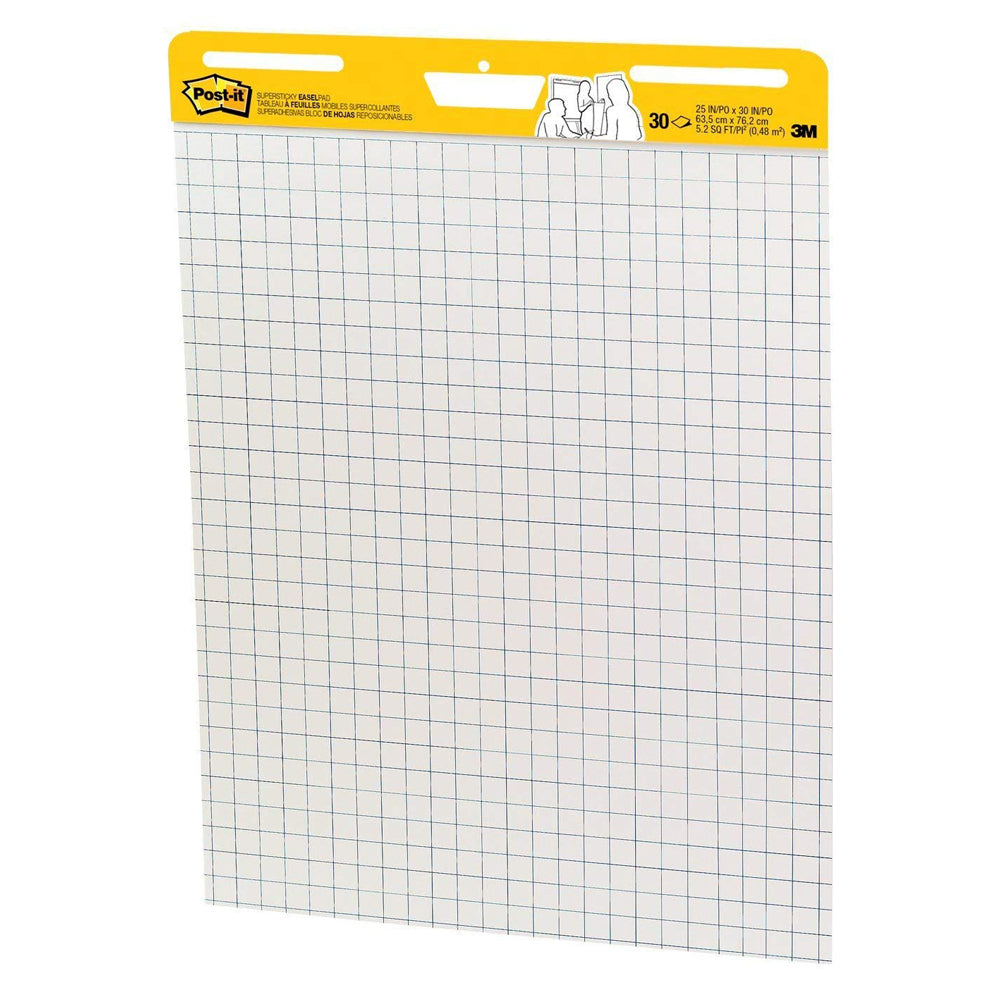 Post-it® 560SS Easel Pad Grid Version White, 25x30"