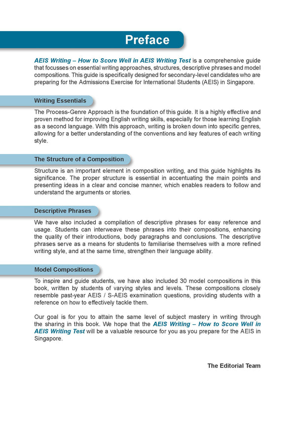 Aeis Writing – How To Score Well In Aeis Writing Test
