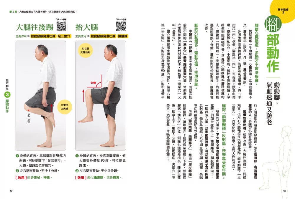 惊人的人体自愈疗法【作者亲授QRCODE】：3分钟动出免疫力！99医生解决不了的