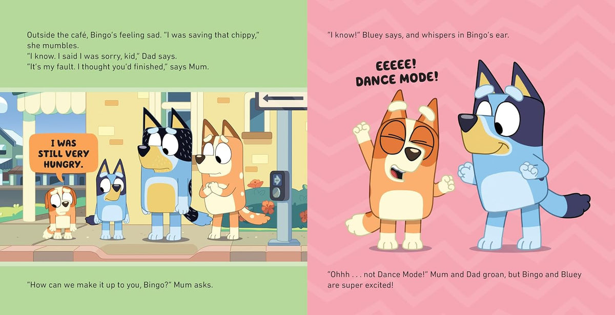 Bluey: Dance Mode: A Fun, Interactive 2-Button Sound Book (Hardcover)
