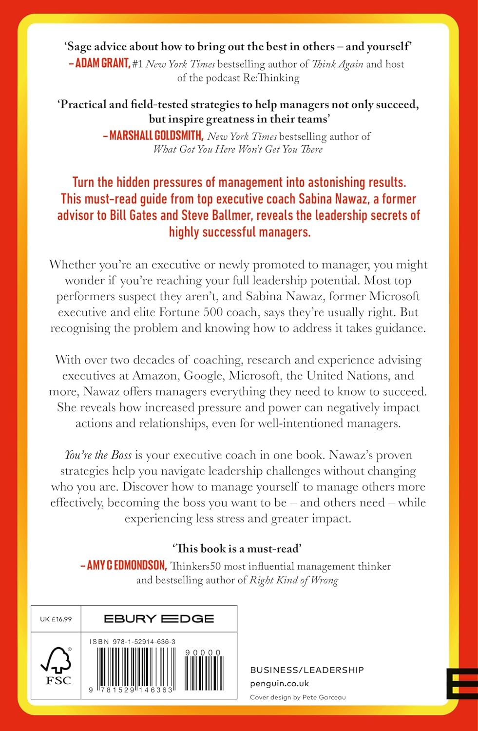 You’re the Boss: Become the Manager You Want to Be (And Others Need) (Paperback)