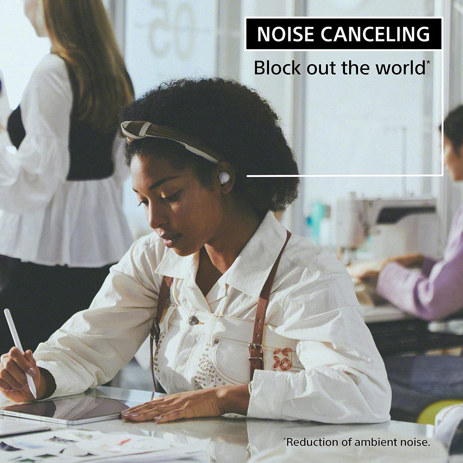 Sony WF-C700N Wireless Noise Cancelling Headphone Black