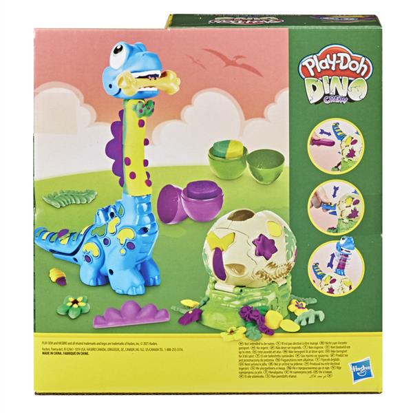 HASBRO PLAYDOH DINO CREW GROWIN TALL BRONTO PLAYSET