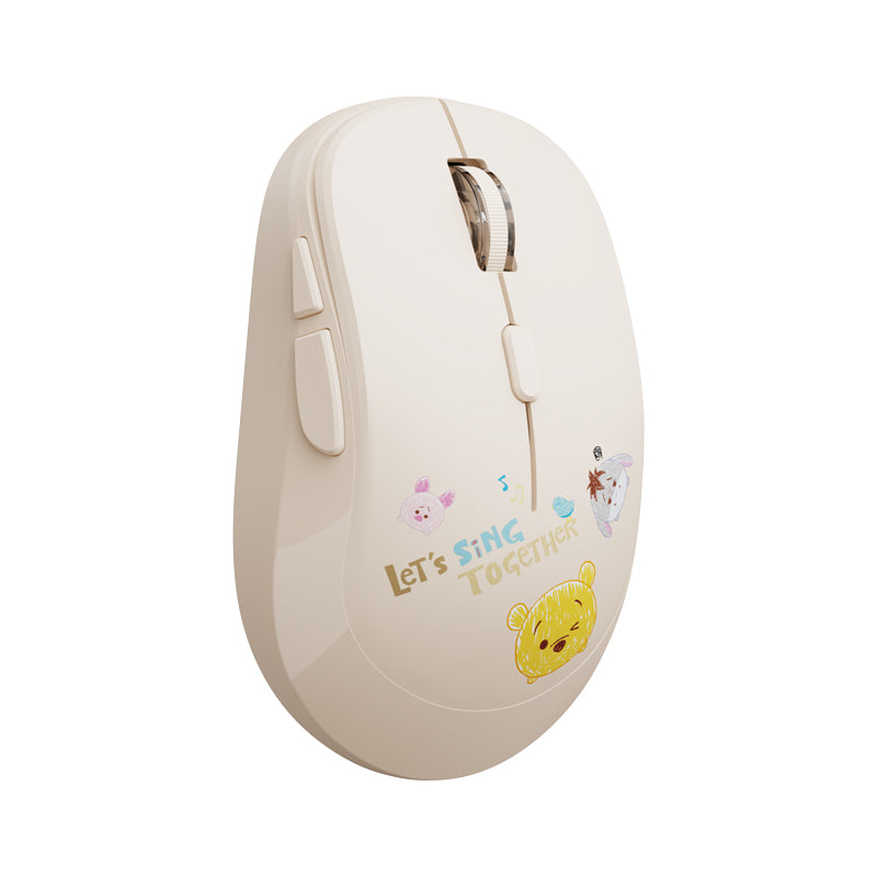 Disney Qs-ms01 Dual-Mode Mouse (Wireless /Bluetooth) Winnie