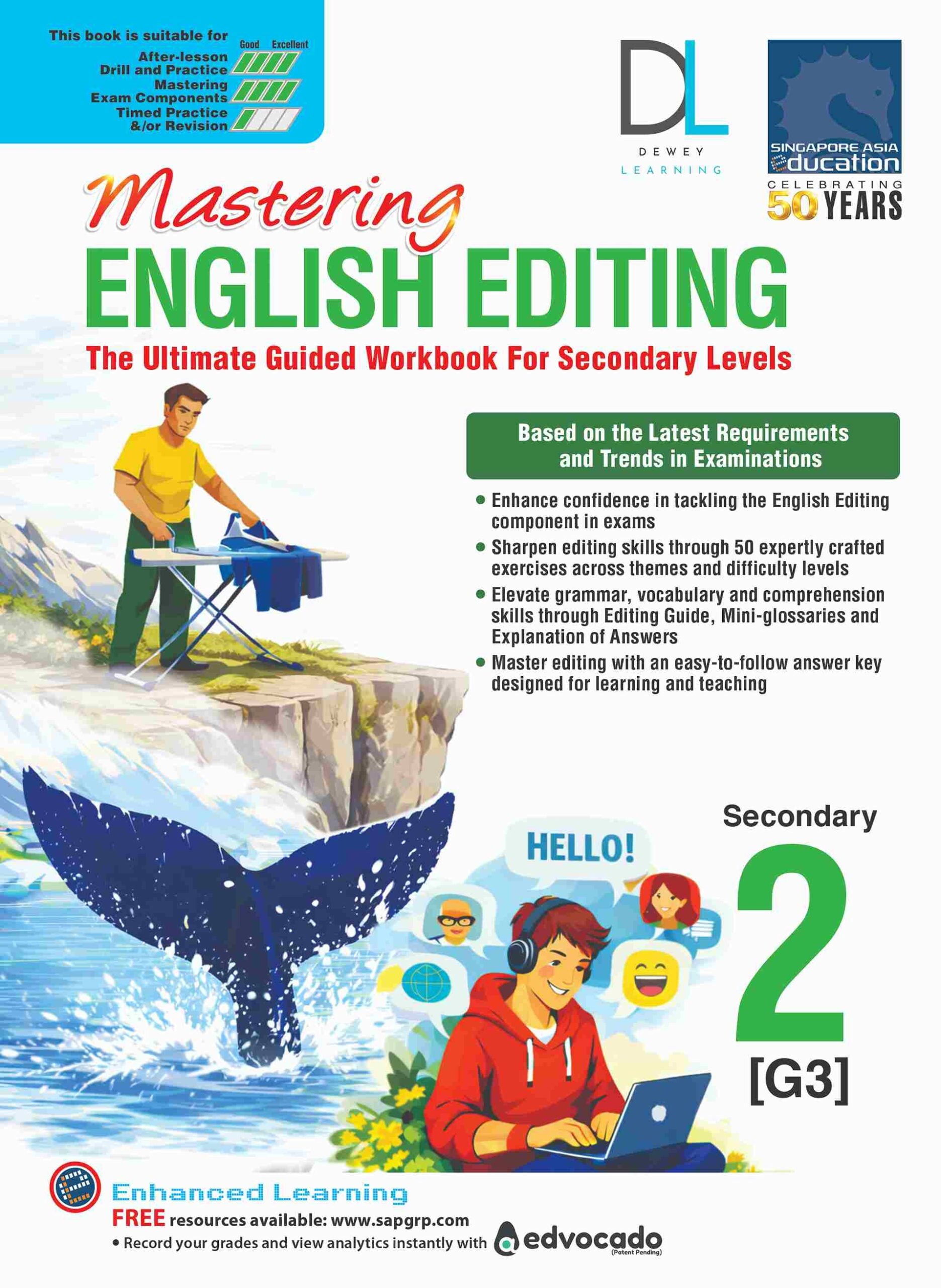 Mastering English Editing Secondary Level 2 (G3)