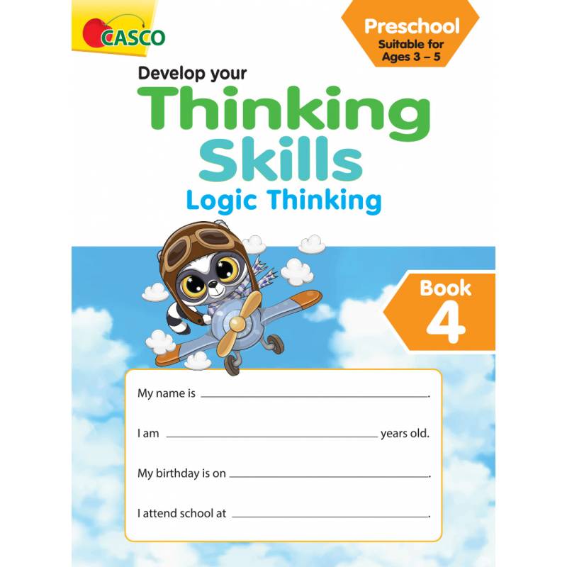 Preschool Develop Your Thinking Skills Book 4: Logic Thinking