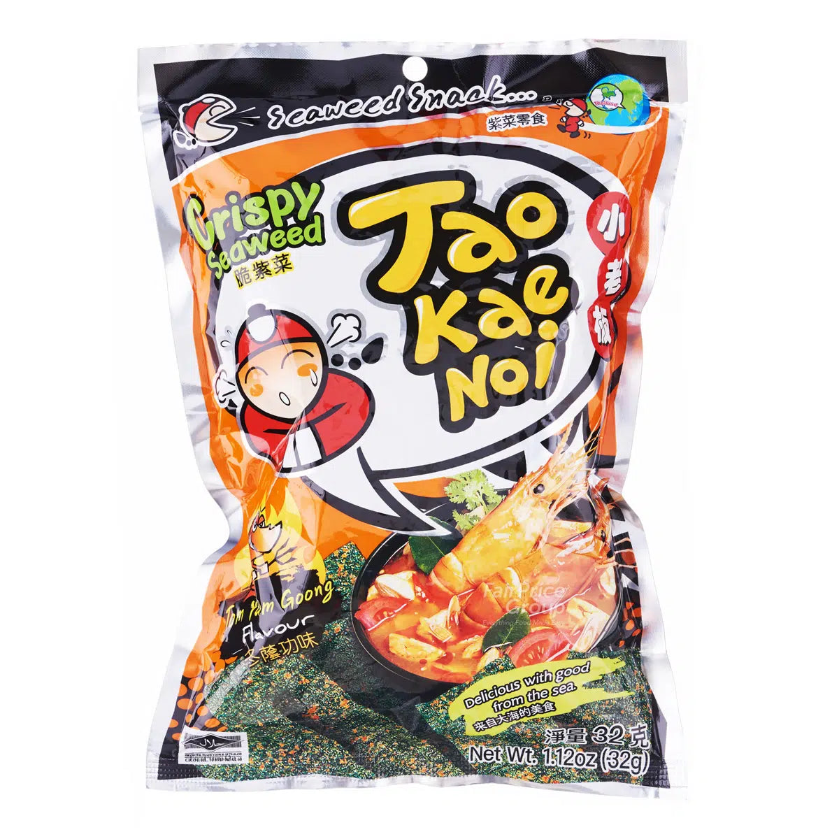 TAO KAE NOI SEAWEED/BANG #L TOM YUM 32G