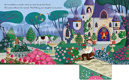 Beauty And The Beast: A Push, Pull, Slide Book (Campbell First Stories) – Board Book