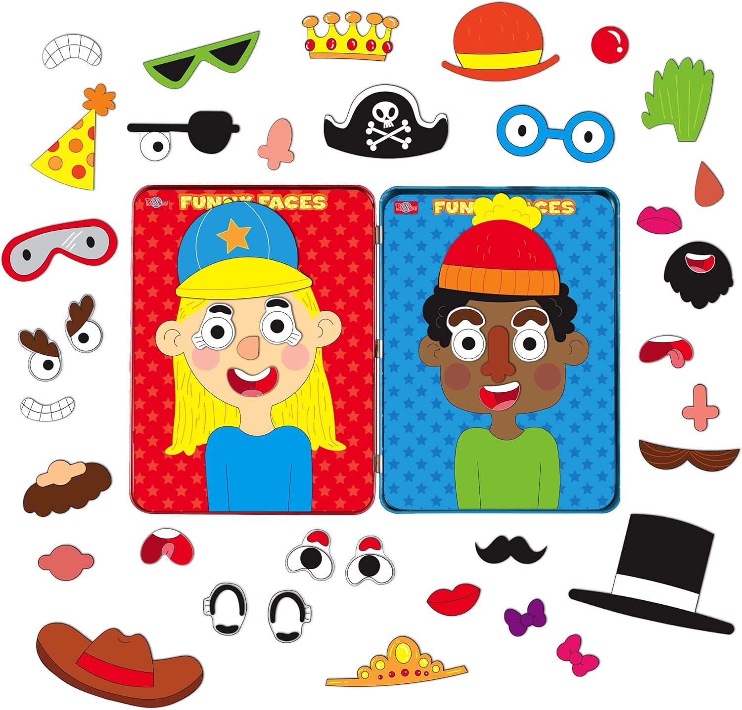 BENDON FUNNY FACES MAGNETIC CREATE A FACE