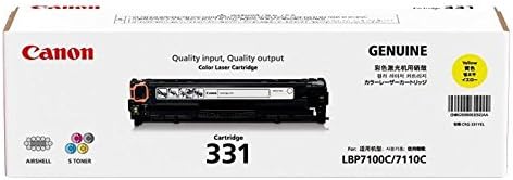 Canon Laser Toner Cartridge 331 Yellow