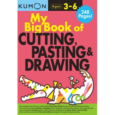 KUMON: My Big Book of Cutting, Pasting & Drawing