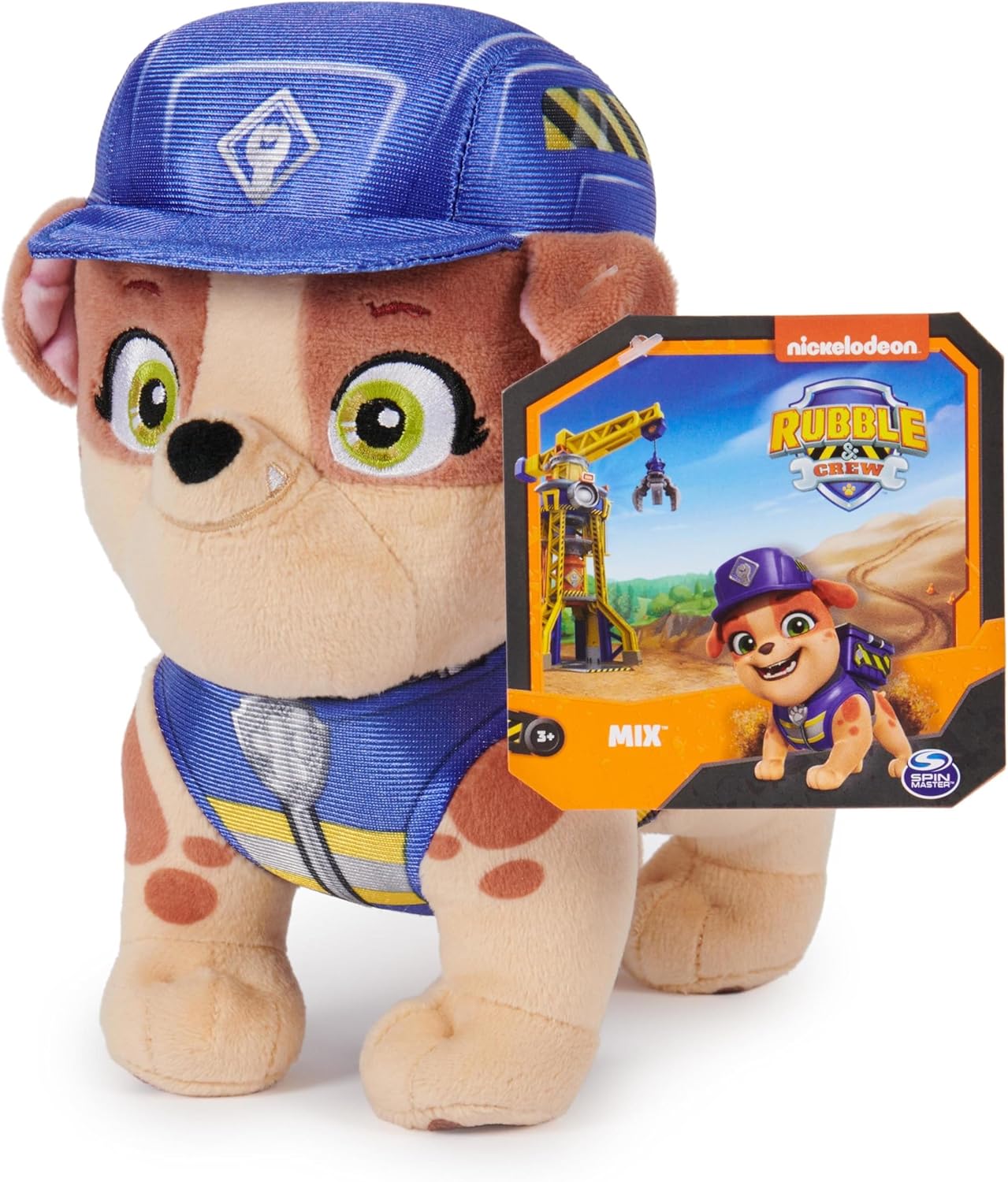 SPIN MASTER PAW PATROL RUBBLE & CREW BASIC PLUSH ASSORTED