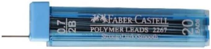Faber-Castell Polymer Leads 2B,0.7 Colour Casing-227620