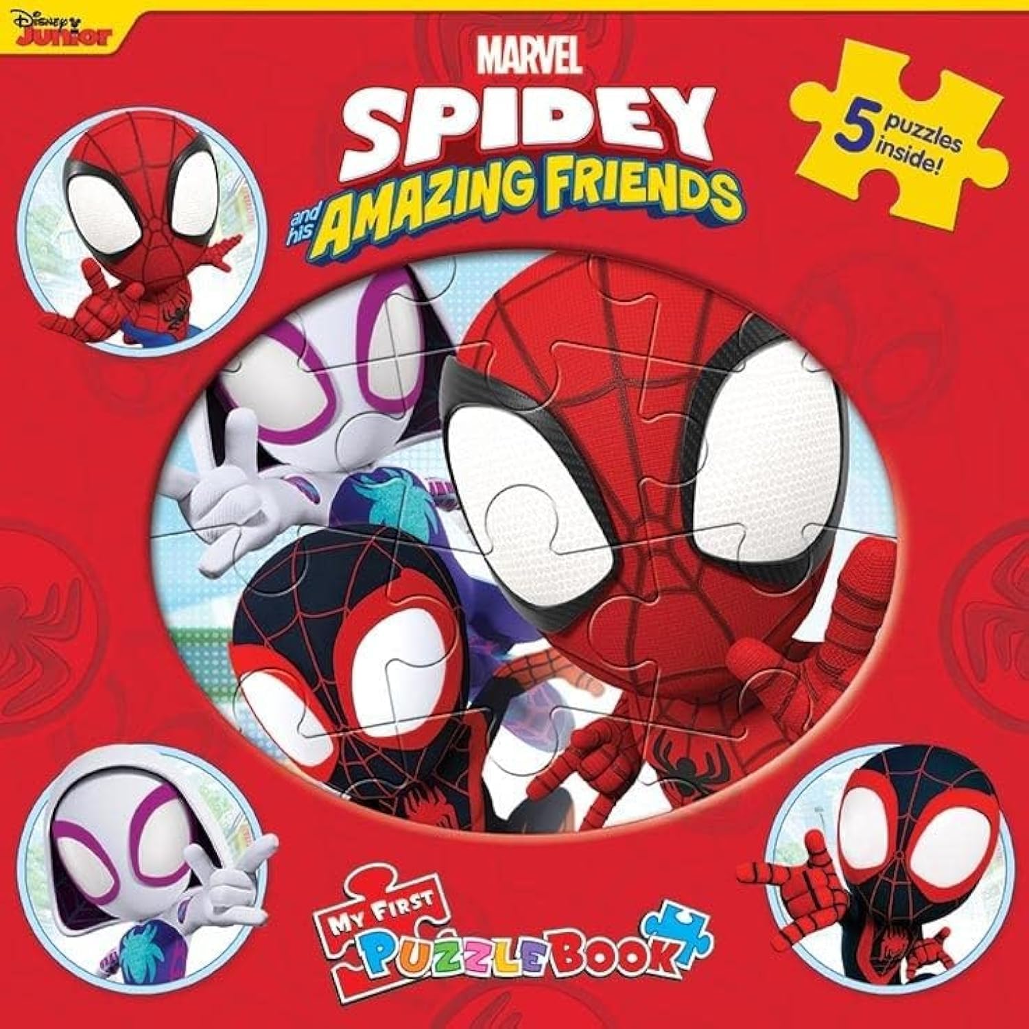 Marvel Spidey & Friends: My First Puzzle Book