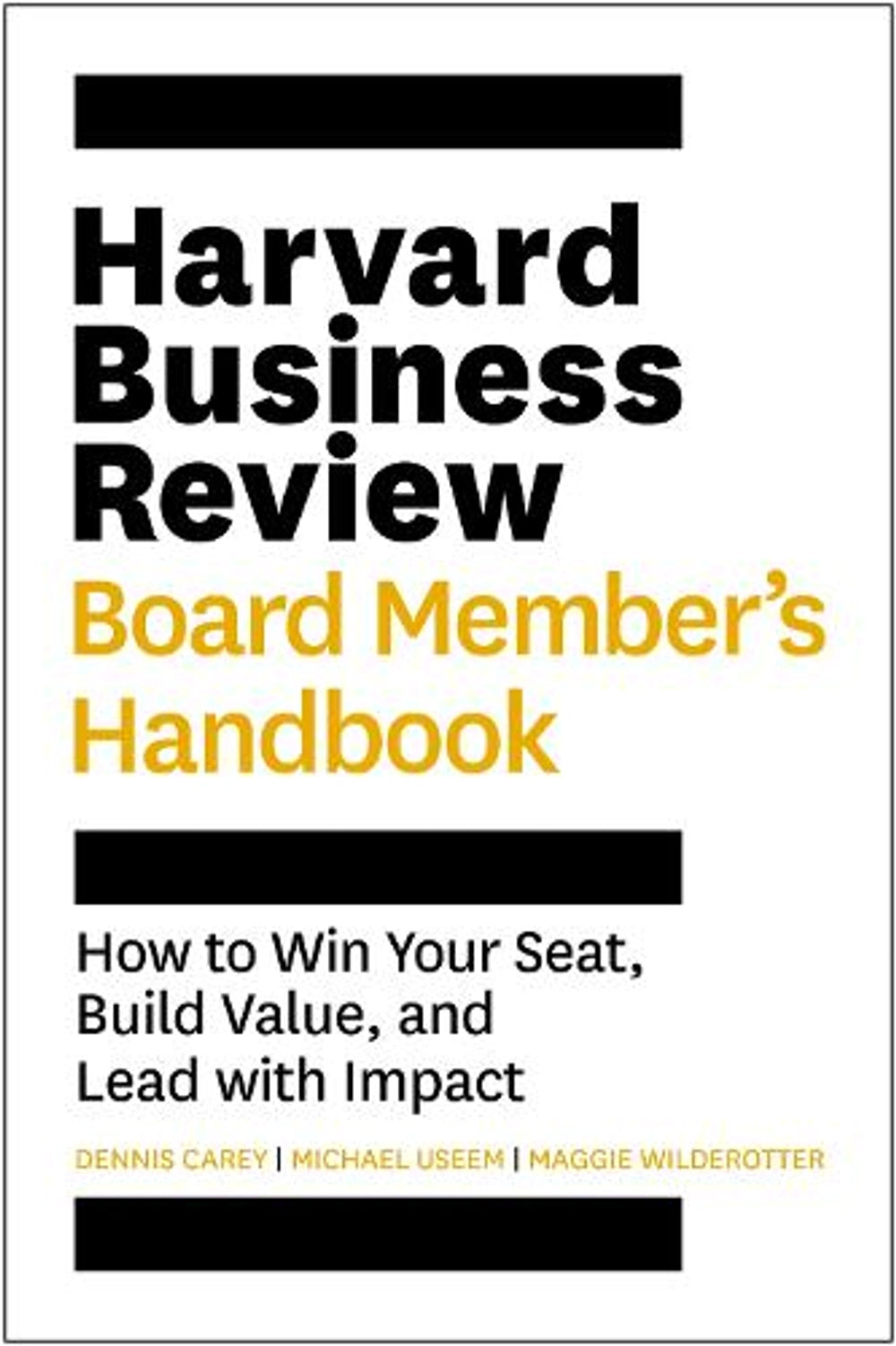 Harvard Business Review Board Member's Handbook (Paperback)