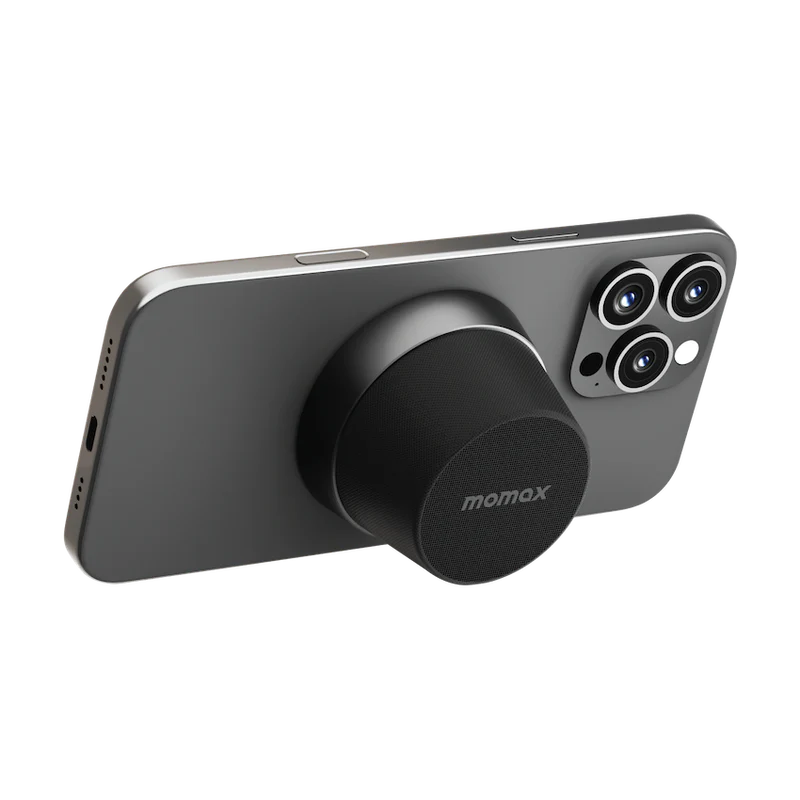 Momax 1-Vibe Go Magnetic Speaker Black