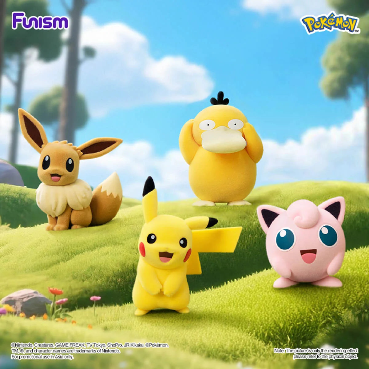 Funism Flocking Series Psyduck
