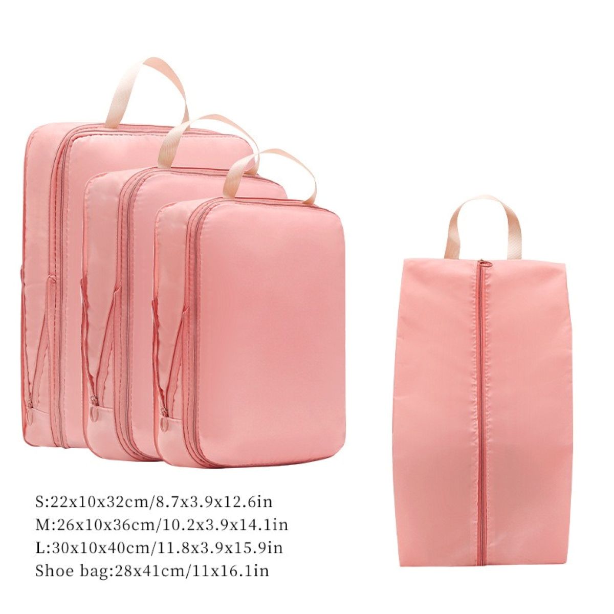 Compression Travel Bag 4 Piece TWILL 1466