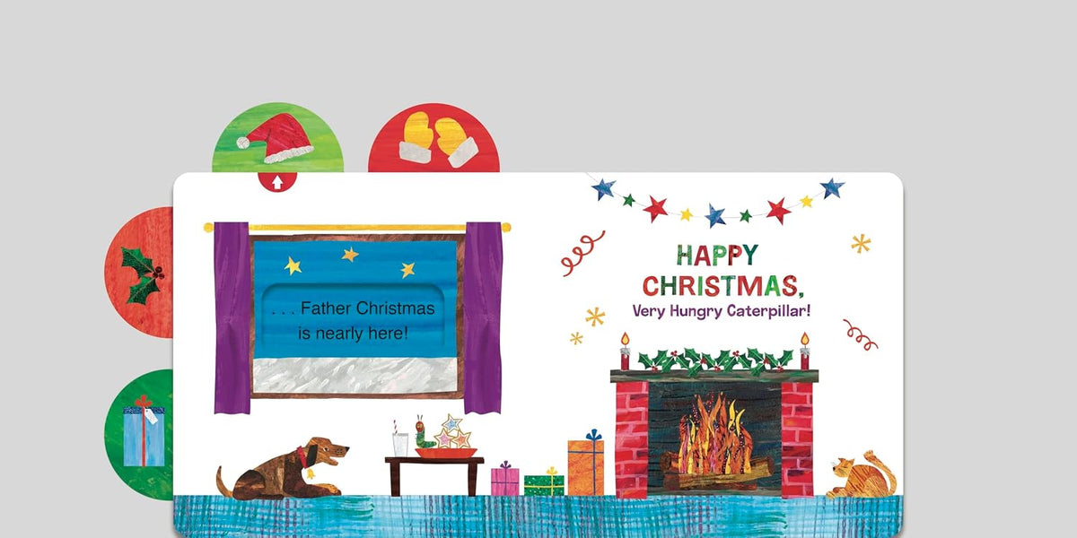 The Very Hungry Caterpillar’s Jolly Christmas: A Pull-The-Tab Book (Board Book)