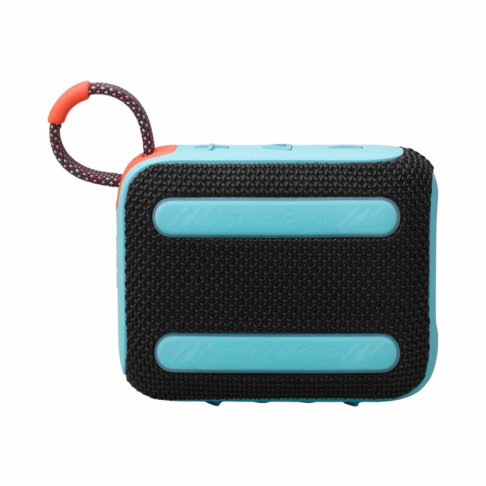 JBL Go 4 Bluetooth Speaker - Black/Orange