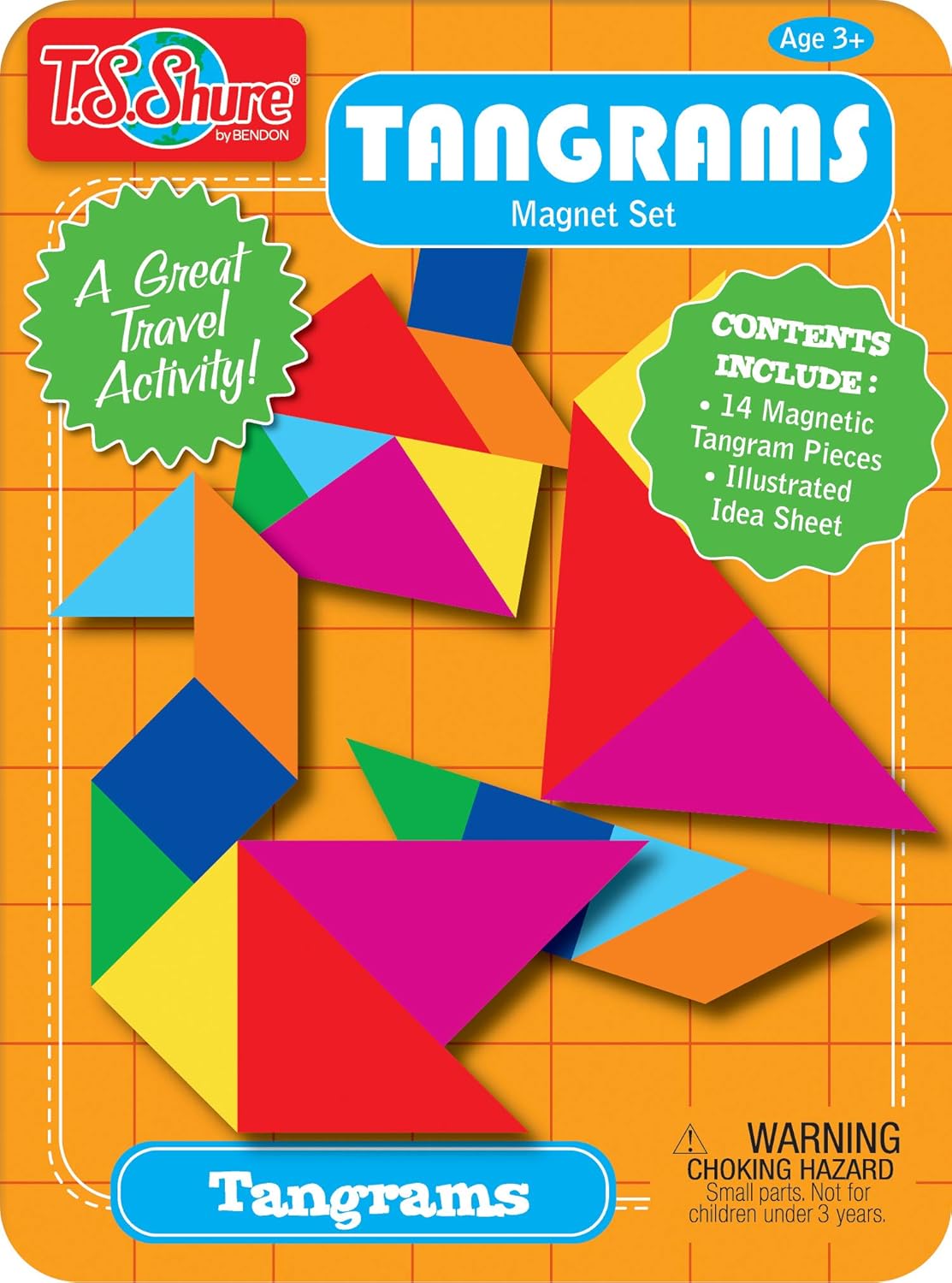 BENDON TANGRAMS MAGNET SET