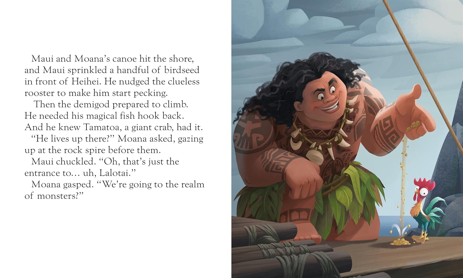 Disney Moana: The Misadventures of Heihei (Illustrated Picture Book) Paperback