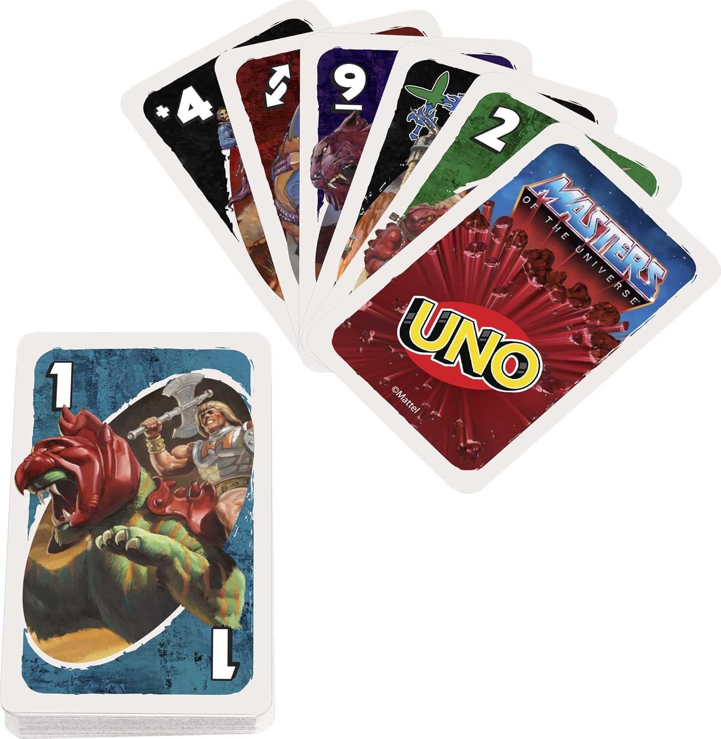 MATTEL UNO LICENSED MASTERS OF THE UNIVERSE CARD GAME