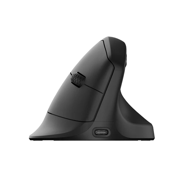 Keychron M5 Wireless Ergonomic Mouse Black - KYCN-M5-A23