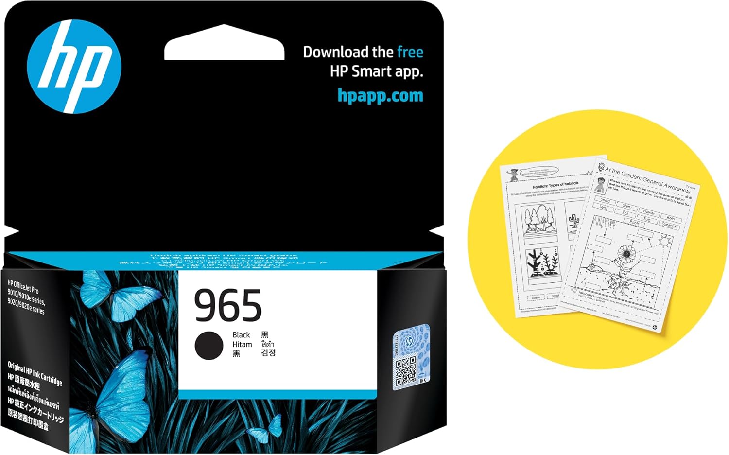 HP 965 Black Original Ink Cartridge