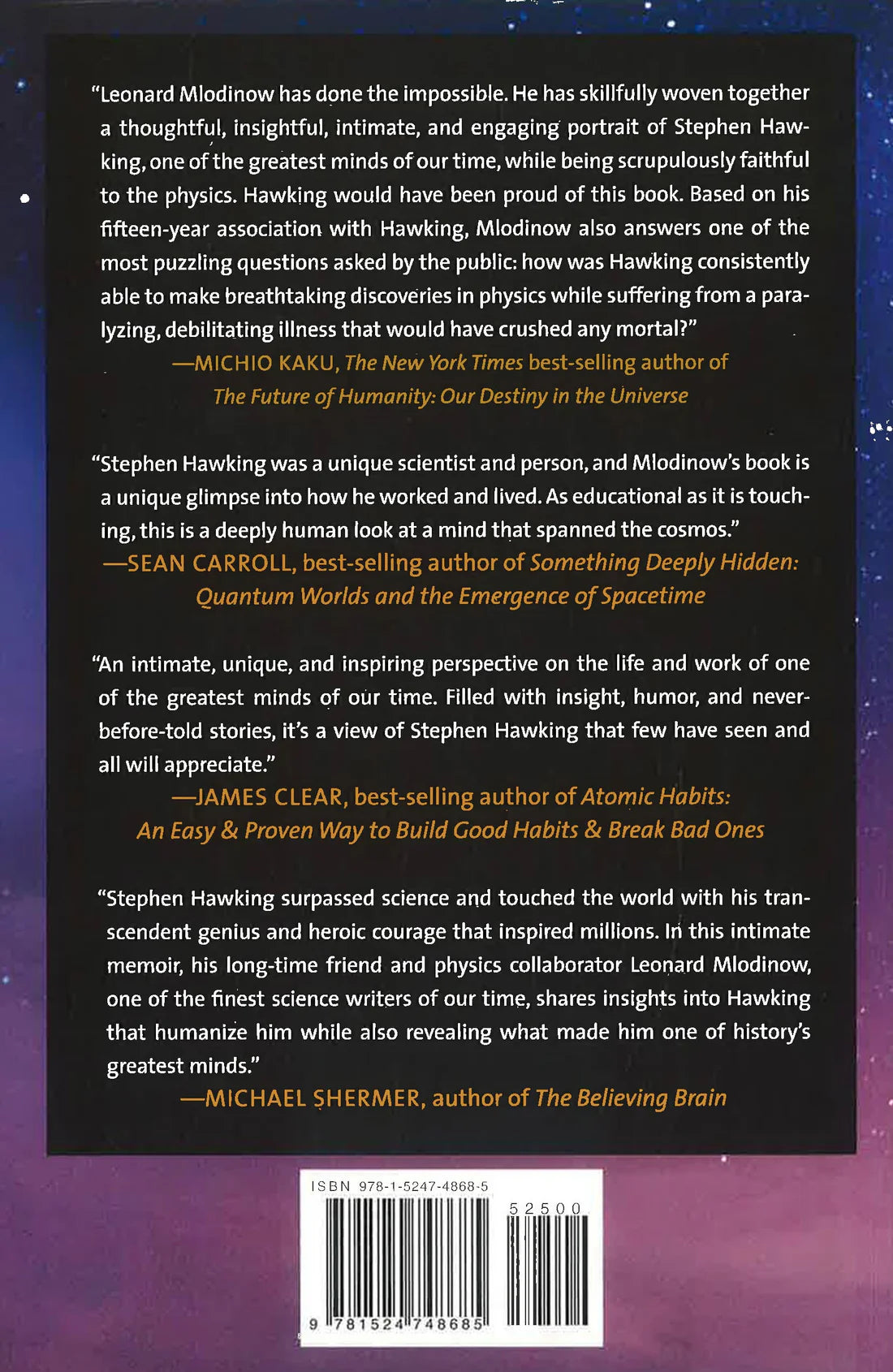 Stephen Hawking: A Memoir of Friendship and Physics