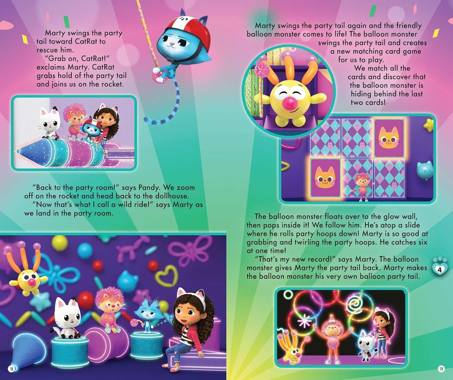 DreamWorks: Gabby's Dollhouse Movie Theater Storybook (Hardcover)