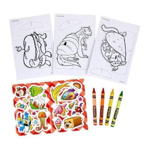CRAYOLA POP-OUT PACK - FOOD FOR THOUGHTS