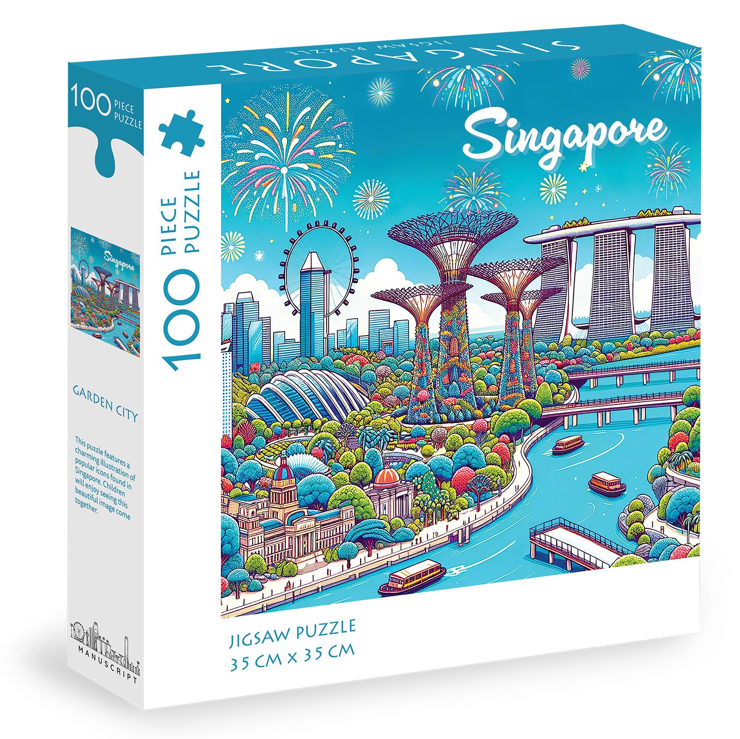 Ps Puzzles Garden City 100pcs