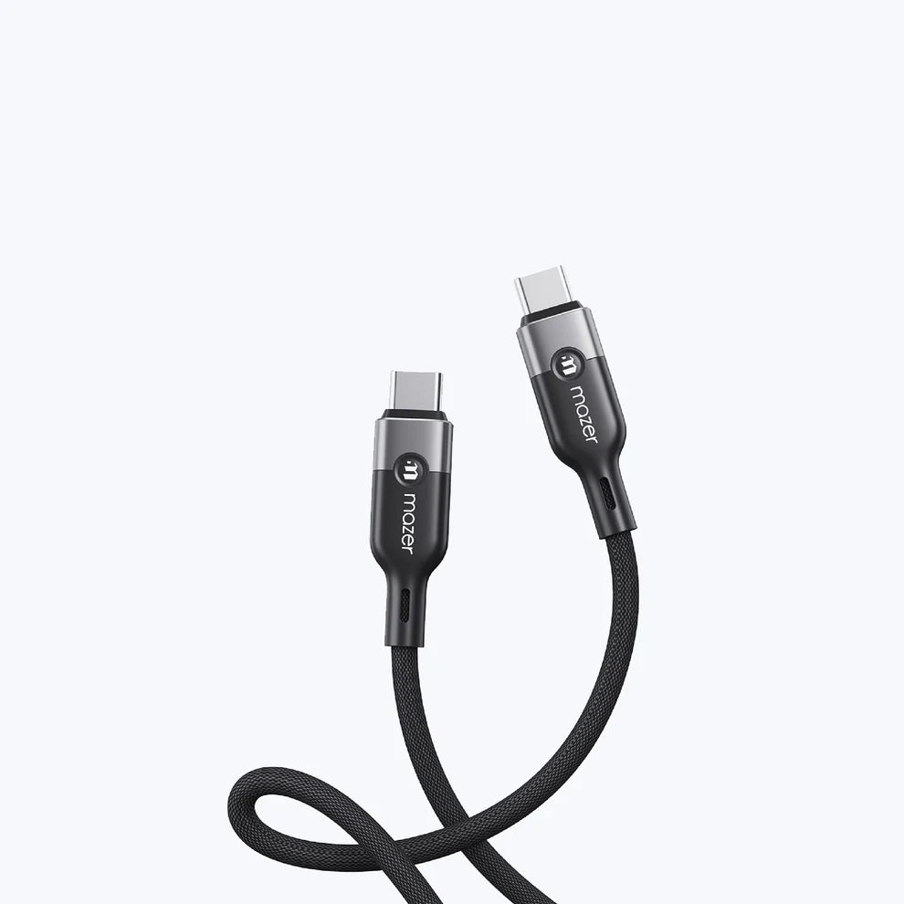 Mazer InfiniteLink Cobra2 240W USB C-C Magnetic Cable (1.25m) Black