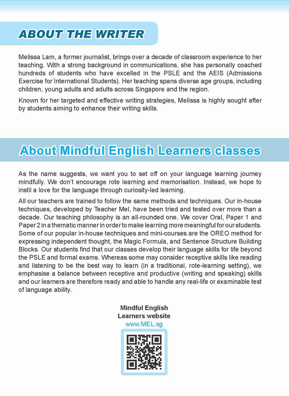 Prmary 6 LEARNING+ ENGLISH Synthesis and Transformation SUCCESS Workbook 6