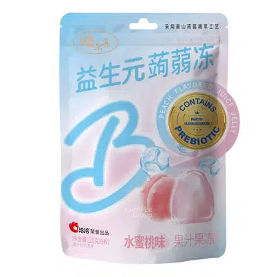 Cha Cha Prebiotic Konjac Jelly - Peach 120g
