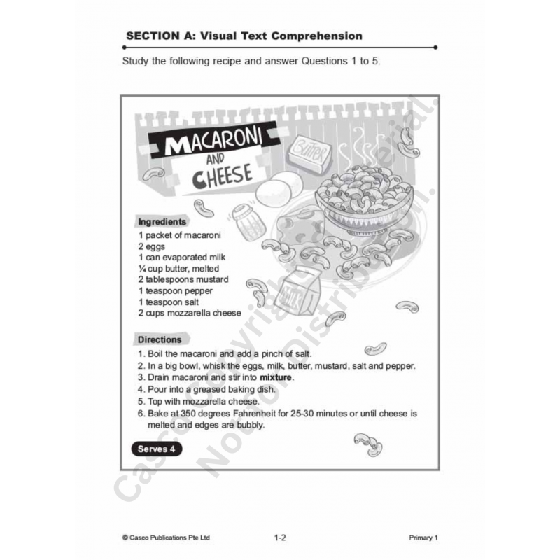 English Examination Papers Primary 1 (Pack)